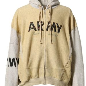 Satoshi Nakamoto Other Scenes Army Hoodie Bone