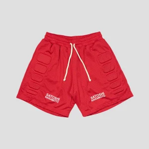 Satoshi Nakamoto Mesh Moto Shorts